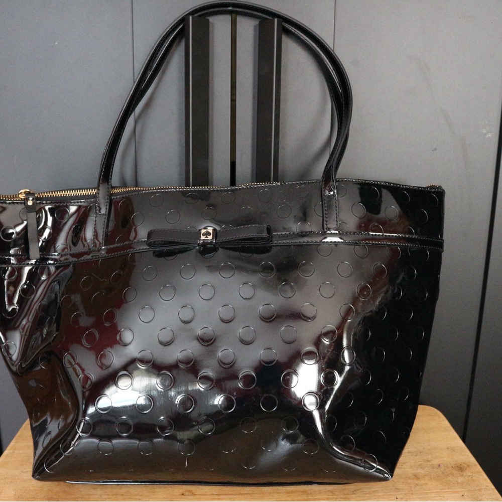 Elegant Black Tote Bag